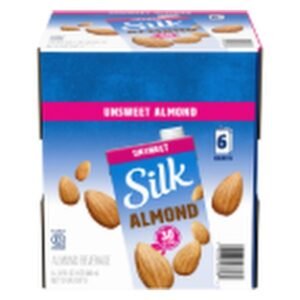 Silk Bebida de Almendras Sin Az?car Sabor Original 6 Unidades / 946 mL / 32 oz | ALMOND MILK, UNSWEETENED, ORIGINAL 6 units / 946 mL / 32 oz