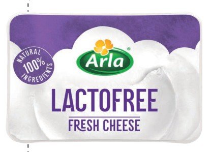 ARLA QUESO CREMA SIN LACTOSA 200 G - 10 UNI/CAJA | ARLA LACTOSE FREE CREAM CHEESE 200 G - 10 UNIT/BOX