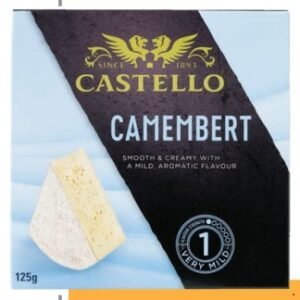 QUESO CASTELLO CAMEMBERT 125 G - 12 UNI/CAJA | CASTELLO CAMEMBERT CHEESE 125 G - 12 UNIT/BOX