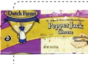DUTCH FARMS QUESO PEPPER JACK BARRA 227 G - 12 UNI/CAJA | DUTCH FARMS PEPPER JACK CHEESE BAR 227 G - 12 UNIT/BOX