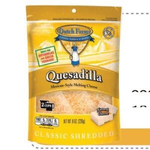 DUTCH FARMS QUESADILLA RALLADO 226 G - 12 UNI/CAJA | DUTCH FARMS SHREDDED QUESADILLA 226 G - 12 UNIT/BOX