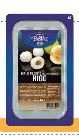 EL PASTOR PERLAS DE QUESO HIGO 110 G - 8 UNI/CAJA | EL PASTOR FIG CHEESE PEARLS 110 G - 8 UNIT/BOX