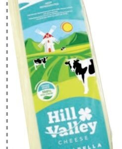 HILL VALLEY MOZZARELLA LOW +/- 2.72 KG - 8 UNI/CAJA | HILL VALLEY MOZZARELLA LOW MOISTURE +/- 2.72 KG - 8 UNIT/BOX