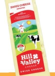 HILL VALLEY SWISS CHEESE 2.27 KG - 2 UNI/CAJA | HILL VALLEY SWISS CHEESE 2.27 KG - 2 UNIT/BOX
