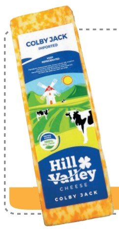 HILL VALLEY COLBY JACK 2.27 KG - 2 UNI/CAJA | HILL VALLEY COLBY JACK 2.27 KG - 2 UNIT/BOX