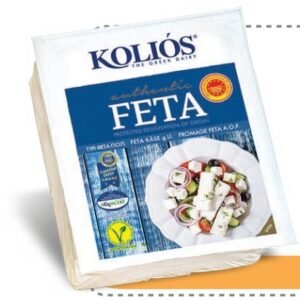 KOLIOS QUESO FETA BLOQUE 150 G - 12 UNI/CAJA | KOLIOS FETA CHEESE BLOCK 150 G - 12 UNIT/BOX