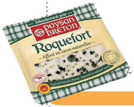 PAYSAN BRETON QUESO ROQUEFORT 100 G - 16 UNI/CAJA | PAYSAN BRETON ROQUEFORT CHEESE 100 G - 16 UNIT/BOX