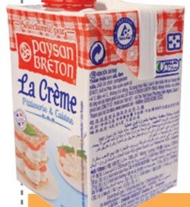 PAYSAN BRETON CREMA DE BATIR 200 ML - 20 UNI/CAJA | PAYSAN BRETON WHIPPING CREAM 200 ML - 20 UNIT/BOX