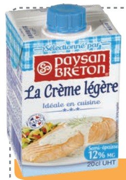 PAYSAN BRETON COOKING CREAM 200 ML - 24 UNI/CAJA | PAYSAN BRETON COOKING CREAM 200 ML - 24 UNIT/BOX
