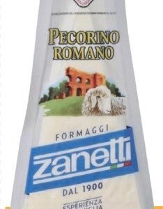 ZANETTI PECORINO ROMANO 200 G - 15 UNI/CAJA | ZANETTI PECORINO ROMANO 200 G - 15 UNIT/BOX