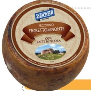 ZANETTI PECORINO FIORETTO DEL MONTE RUEDA +/- 3 KG - 4 UNI/CAJA | ZANETTI PECORINO FIORETTO DEL MONTE WHEEL +/- 3 KG - 4 UNIT/BOX