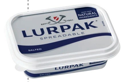 LURPAK MANTEQUILLA UNTABLE CON SAL 250 G - 12 UNI/CAJA | LURPAK SALTED SPREADABLE BUTTER 250 G - 12 UNIT/BOX