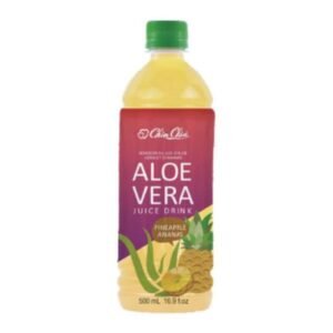 Chin Chin Aloe Vera Sabor a Pi?a 500ml (24?500ml) | ALOE VERA PINEAPPLE FLAVOR 500ml (24?500ml)