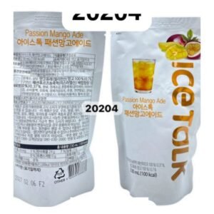 ICE TALK BEBIDA DE MANGO Y MARACUY? A7 230 ML - 50 UNI/CAJA | ICE TALK A7 PASSION MANGO ADE 230 ML - 50 UNIT/BOX