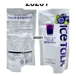 ICE TALK BEBIDA DE AR?NDANO A3 230 ML - 50 UNI/CAJA | ICE TALK A3 BLUEBERRY ADE 230 ML - 50 UNIT/BOX