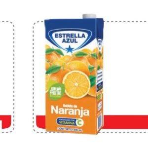 ESTRELLA AZUL BEBIDA DE NARANJA UHT 946 ML - 12 UNI/CAJA | ESTRELLA AZUL ORANGE DRINK UHT 946 ML - 12 UNIT/BOX