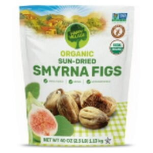 Happy Village Higos Org?nicos Secos 1.13 kg / 40 oz | ORGANIC DRIED FIGS 1.13 kg / 40 oz
