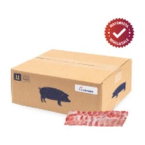 Costillas Baby Back con Hueso Congeladas Empacadas al Vac?o Caja | PORK BABY BACK RIBS, BONE-IN, FROZEN, VACUUM PACKED BOX