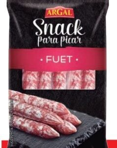 ARGAL FUET SNACKS 200 G - 12 UNI/CAJA | ARGAL FUET SNACKS 200 G - 12 UNIT/BOX