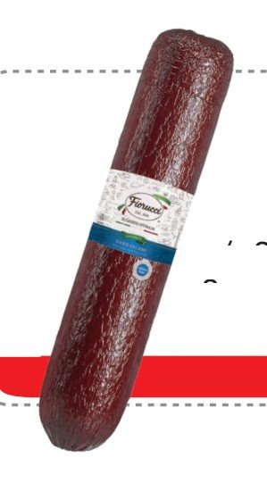 FIORUCCI SALAMI HARD PIEZA +/- 3.6 KG - 3 UNI/CAJA | FIORUCCI HARD SALAMI PIECE +/- 3.6 KG - 3 UNIT/BOX