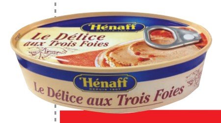 H?NAFF PATE THREE LIVERS MOUSSE 116 G - 12 UNI/CAJA | H?NAFF THREE LIVERS MOUSSE PATE 116 G - 12 UNIT/BOX