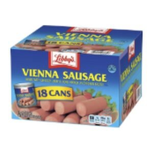 Libby's Salchichas Vienna 18 Unidades / 130 g / 4.6 oz | CANNED VIENNA SAUSAGES 18 Units / 130 g / 4.6 oz