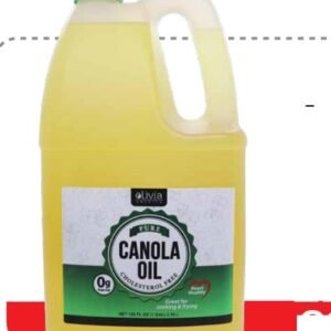 OLIVIA AMERICA ACEITE VEGETAL CANOLA 3.78 L - 6 UNI/CAJA | OLIVIA AMERICA CANOLA VEGETABLE OIL 3.78 L - 6 UNIT/BOX