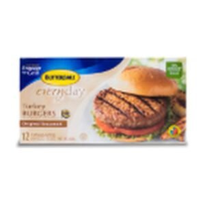 Butterball Hamburguesas de Pavo 12 Unidades 151 g / 5.3 oz | TURKEY BURGER PATTIES 12 Units / 151 g / 5.3 oz