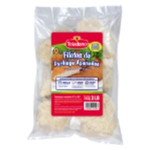 Toledano Filete de Pechuga de Pollo Apanado 1.36 kg / 3 lb | CHICKEN BREAST FILLET, BREADED 1.36 kg / 3 lb