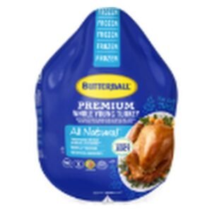 Butterball Pavo Entero Fresco 8.1 kg - 9 kg / 18 lb - 20 lb | TURKEY, WHOLE, FRESH 8.1 kg - 9 kg / 18 lb - 20 lb