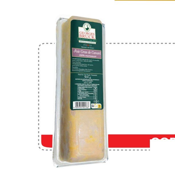 GEORGES BRUCK H?GADO DE PATO ENTERO 500 G - 12 UNI/CAJA | GEORGES BRUCK WHOLE DUCK LIVER 500 G - 12 UNIT/BOX