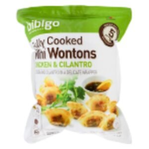 Bibigo Mini Wontons Pollo y Cilantro 1.36 kg / 3 lb | FROZEN CHICKEN AND CILANTRO MINI WONTONS 1.36 kg / 3 lb