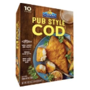Gorton's Bacalao Estilo Pub 921 g / 2 lb | FROZEN BATTERED COD FISH (PUB STYLE) 921 g / 2 lb
