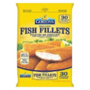 Gorton'S Filetes de Pescado Apanados 30 Unidades / 55 g / 1.9 oz | FROZEN BREADED FISH FILLETS 30 Units / 55 g / 1.9 oz
