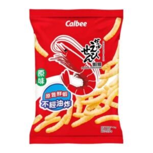 Calbee Prawn Crackers Galletas de Langostino 40g (30?40g) | PRAWN CRACKERS 40g (30?40g)