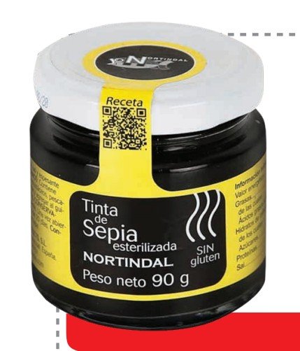 NORTINDAL TINTA DE SEPIA 90 G - 24 UNI/CAJA | NORTINDAL CUTTLEFISH INK 90 G - 24 UNIT/BOX