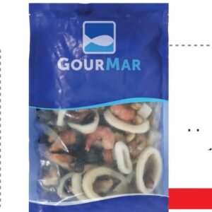 GOURMAR MARISCOS MIXTOS UND. +/- 1 KG - 1 UNI/CAJA | GOURMAR MIXED SEAFOOD UNIT +/- 1 KG - 1 UNIT/BOX