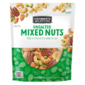 Member's Selection Mezcla de Nueces Tostadas sin Sal 907 g / 32 oz | MIXED NUTS, ROASTED, UNSALTED 907 g / 32 oz