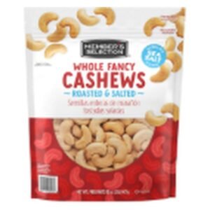 Member's Selection Semillas de Mara??n Tostadas con Sal 907 g / 32 oz | CASHEWS, ROASTED AND SALTED 907 g / 32 oz