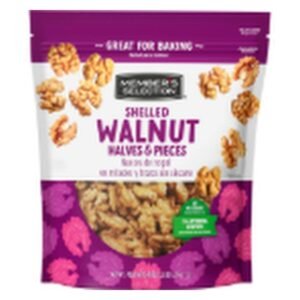 Member's Selection Nueces de Nogal sin C?scaras en Mitades 1.13 kg / 40 oz | WALNUT HALVES, SHELLED 1.13 kg / 40 oz