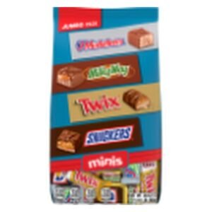 Snickers, Twix, Milky Way Y 3 Musketeers Paquete Variado de Chocolates Minis 868 g / 30.63 oz | ASSORTED MINI CHOCOLATE BARS 868 g / 30.63 oz