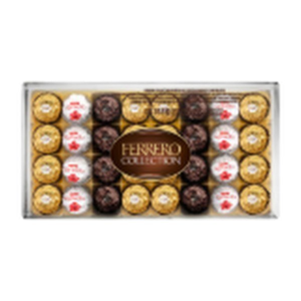 Ferrero Rocher Collection Surtido de Especialidades y Chocolates Rondnoir, Rocher y Raffaello 32 Unidades | ASSORTED CHOCOLATE PRALINES 32 UNITS