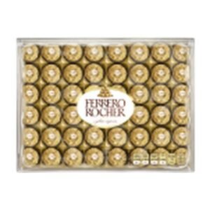 Ferrero Rocher Chocolate Relleno 48 Unidades / 12.5 g / 0.44 oz | FILLED CHOCOLATES (PRALINES) 48 Units / 12.5 g / 0.44 oz