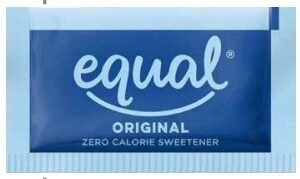 EQUAL 0 CALORIE ORIGINAL SWEETENER 1 G - 2000 UNI/CAJA | EQUAL 0 CALORIE ORIGINAL SWEETENER 1 G - 2000 UNIT/BOX
