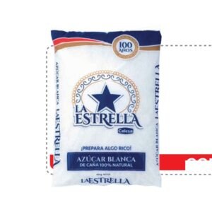 LA ESTRELLA AZ?CAR BLANCA DE CA?A 2.27 KG - 10 UNI/BULTO | LA ESTRELLA WHITE CANE SUGAR 2.27 KG - 10 UNIT/BULK